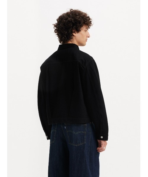 Levi's（リーバイス） デニムジャケット L ブラック メンズ : ZOZOTOWN