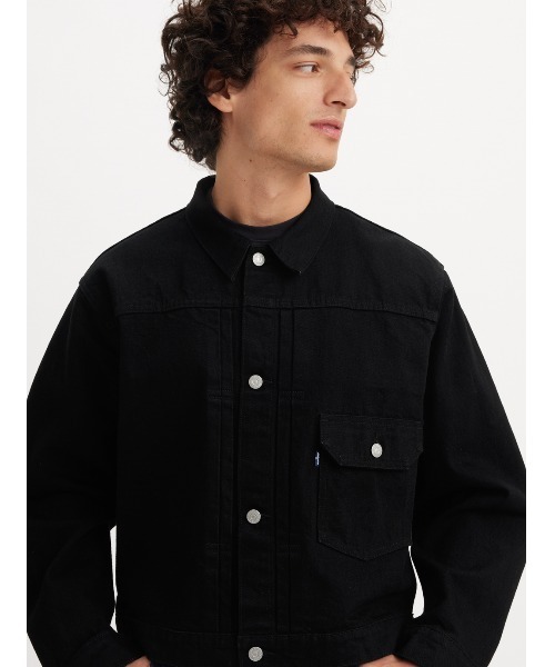 Levi's（リーバイス） デニムジャケット L ブラック メンズ : ZOZOTOWN