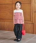 tシャツ ティアードドッキングトップス キッズ...の詳細画像3