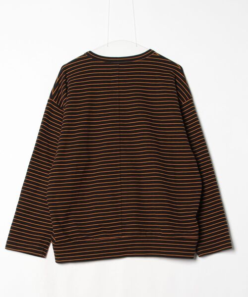 「SHAREEF」 長袖Tシャツ 1 ブラック メンズ_画像2