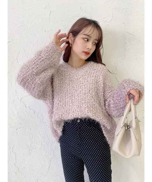 jumelle（ジュメロ） ニット レディース フェザーヤーンニット