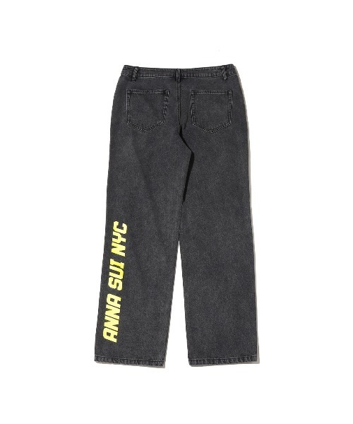 い*だ様 完売品　ANNA SUI NYC ワッペンデニムパンツ　Lサイズ　美品 ワッペンデニムパンツ – ANNA SUI NYC