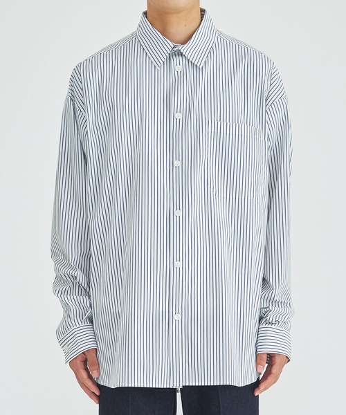 シャツ 「:CASE/ケース」OUTDOOR STRIPE SHIRT メンズ : 70243166 
