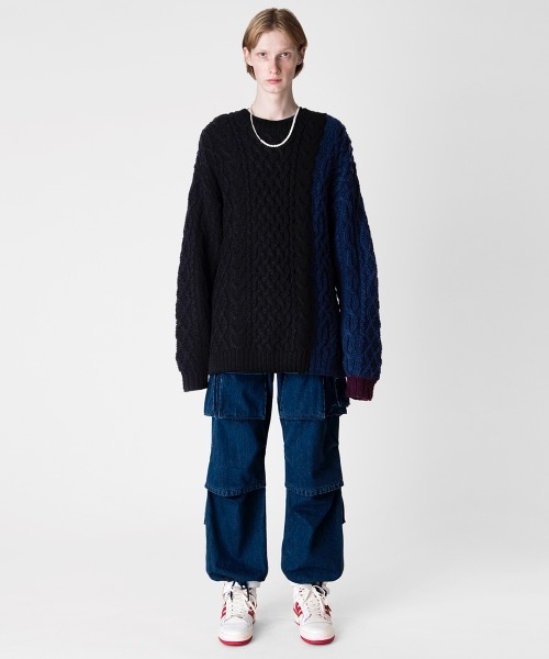 購入ショップ FORSOMEONE フォーサムワン CB ARAN SWEATER ニット 