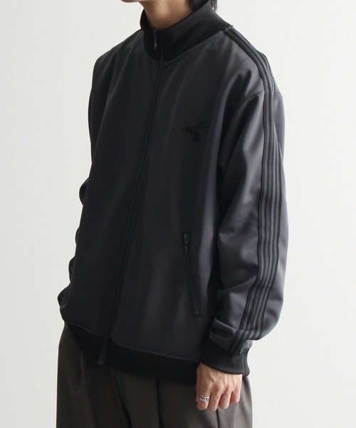 BMSG トラックジャージ ジャージ ビー刺繍クラシックテクスチャージャージ オーバーサイズ