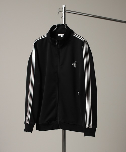 ジャージ ビー刺繍クラシックテクスチャージャージ オーバーサイズ