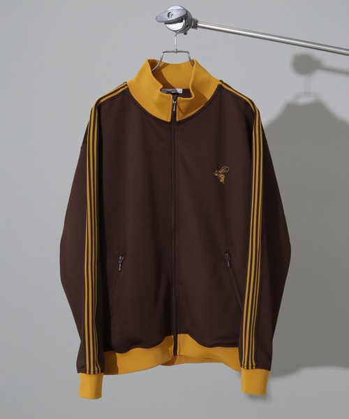 ジャージ ビー刺繍クラシックテクスチャージャージ オーバーサイズ