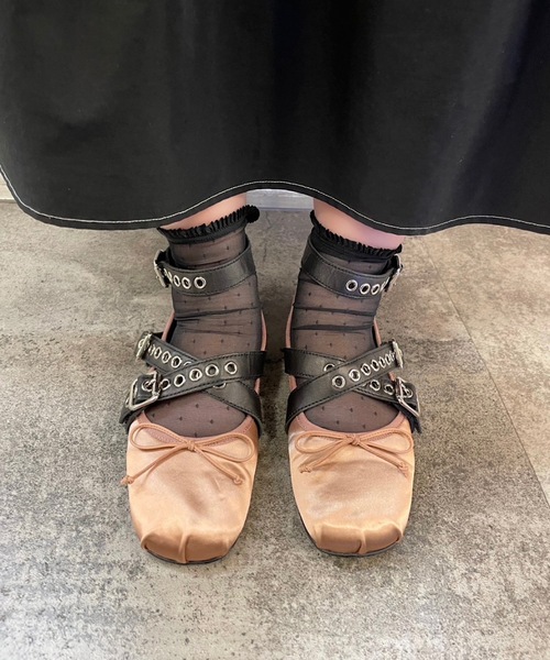 Jeffrey Campbell バレエシューズ パンプス ベルトデザイン