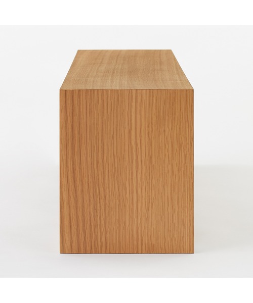 無印良品（MUJI） インテリア 壁に付けられる家具箱 オーク材突板
