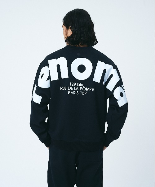 renoma paris ビッグロゴスウェット renoma PARIS トレーナー スウェット BIG LOGO LONG SLEEVE CREW