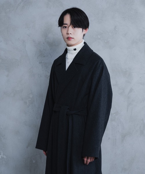 見逃し厳禁！おトクな コート FLAVA AROUND ジャケット coat gown oversized wool ジャケット・アウター