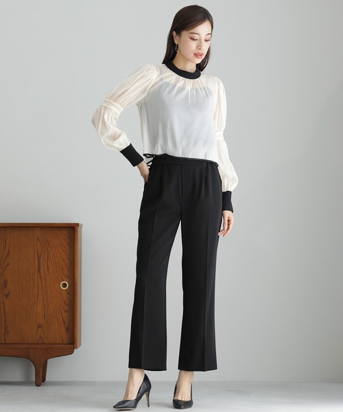 REPLETE（リプリート） パンツドレス 「REPLETE」LAYERED PANTS DRESS