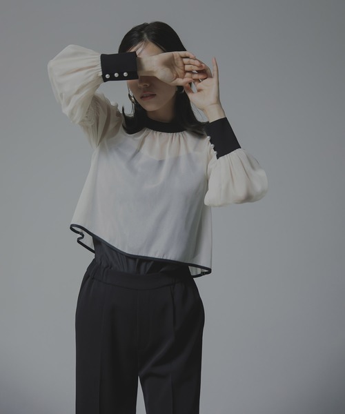 REPLETE（リプリート） パンツドレス 「REPLETE」LAYERED PANTS DRESS