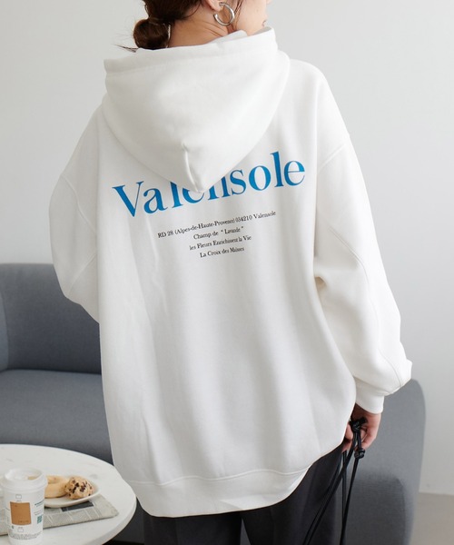 トレーナー スウェット 「ユニセックス/WEB限定」ヴァレンソールビッグフードスウェット レディース メンズ Discoat トレーナー スウェット 「ユニセックス/WEB限定
