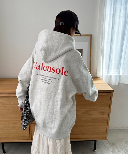 トレーナー スウェット 「ユニセックス/WEB限定」ヴァレンソールビッグフードスウェット レディース メンズ Discoat トレーナー スウェット 「ユニセックス/WEB限定