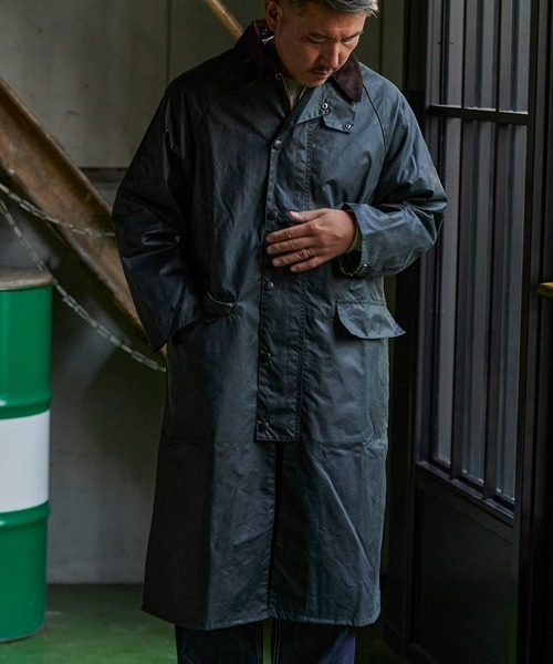 ジャケット・アウター BARBOUR OS WAX BURGHLEY Sage 36 MWX1674 楽天市場】バブアー オーバーサイズ バーレー ワックス BARBOUR