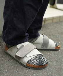 ビルケンシュトック キョウト オールブラック BIRKENSTOCK Kyoto Suede Leather SFB ”Midnight”［ミッドナイト