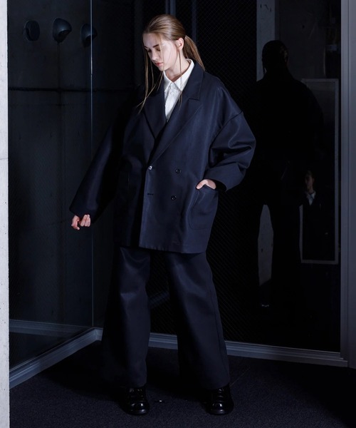 UNCHANGED DENIM Tuck Wide Pants セットアップ VOAAOV ジーンズ 「VOAAOV」UNCHANGED DENIM Tuck Wide Pants