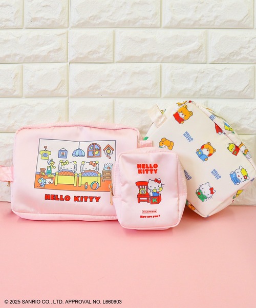 sanrio 旅行 HELLO KITTY / トラベルポーチセット : ZOZOTOWN