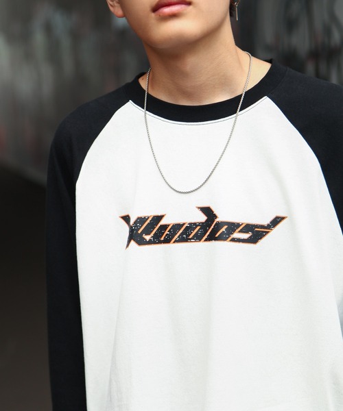 ZIP FIVE tシャツ 「ZIP FIVE」 ピグメント 90s ロゴ ラグラン