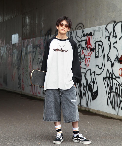 ZIP FIVE（ジップ ファイブ） tシャツ ピグメント 90s ロゴ ラグラン