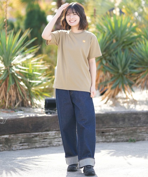 カットソー(半袖/袖なし) SHOULDER TWIST TEE MOUSSY | ONE SHOULDER シアー TEE (Tシャツ・カットソー(半袖