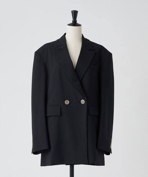 LANVIN SPORT ブラック ドット柄 レディース ジャケット 40