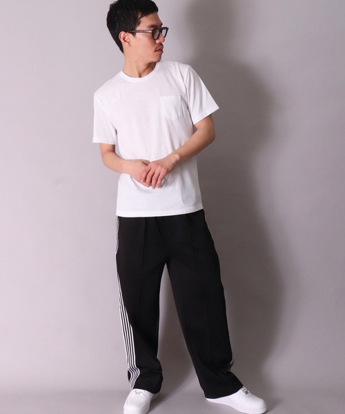 BAYBLO tシャツ (BB)「ユニセックス」胸ポケット クルーネック T