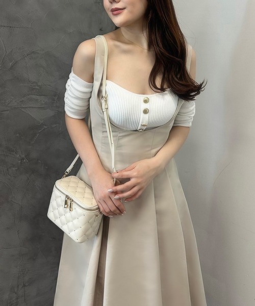EIMY ISTOIRE（エイミーイストワール） ワンピース 半袖 ニット 