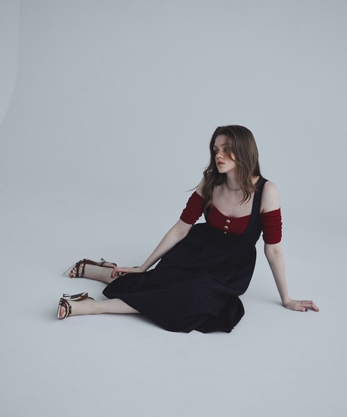 EIMY ISTOIRE（エイミーイストワール） ワンピース ニットビスチェ