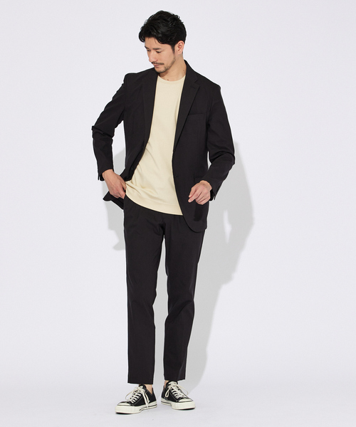 ABAHOUSE（アバハウス） tシャツ 「コットンシルケット」ポンチ クルー