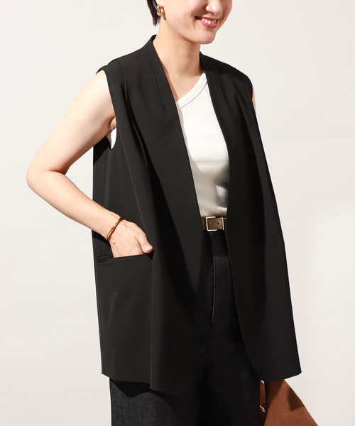 VERMEIL par iena（ヴェルメイユパーイエナ） ベスト ジレ TRノー