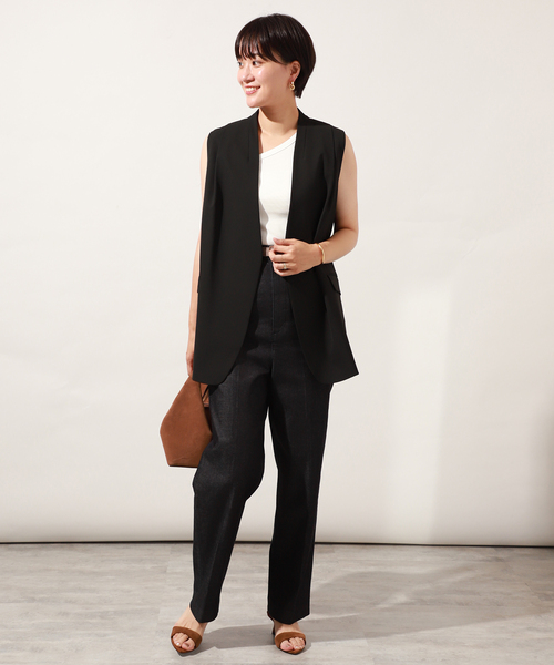 VERMEIL par iena（ヴェルメイユパーイエナ） ベスト ジレ TRノー