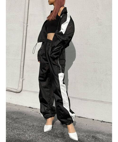 【WEB限定】【TINY低身長さん向け】GGコンパクトトラックJK GYDA パンツ 「WEB限定」「TINY低身長さん向け」ライントラック