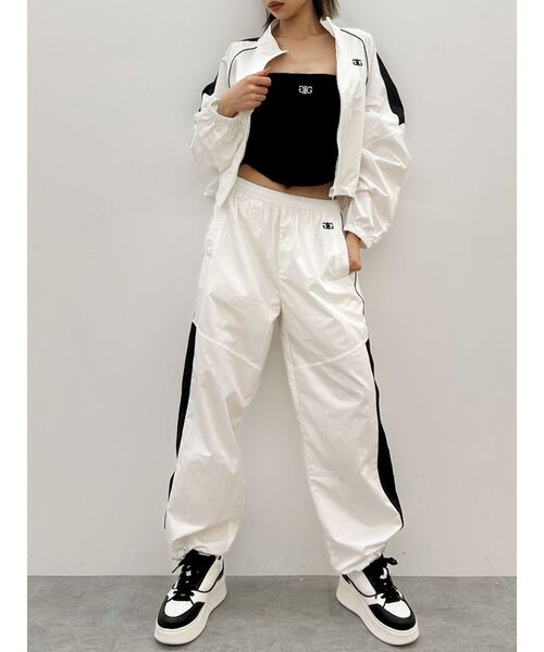 【WEB限定】【TINY低身長さん向け】GGコンパクトトラックJK GYDA パンツ 「WEB限定」「TINY低身長さん向け」ライントラック