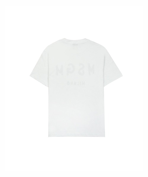 【新品未使用タグ付き】【大人OK 】MSGM ブラッシュロゴTシャツ 14Y MSGM KIDS tシャツ 「Basci Color」MSGM ブラッシュロゴTシャツ