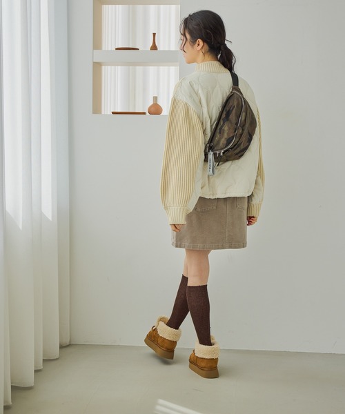 niko and… オリジナルフェイクムートンモカシンブーツ niko and ｜オリジナルフェイクムートンモカシンブーツ | Rakuten