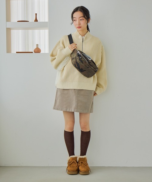 niko and…（ニコアンド） デッキシューズ モカシン オリジナルフェイク