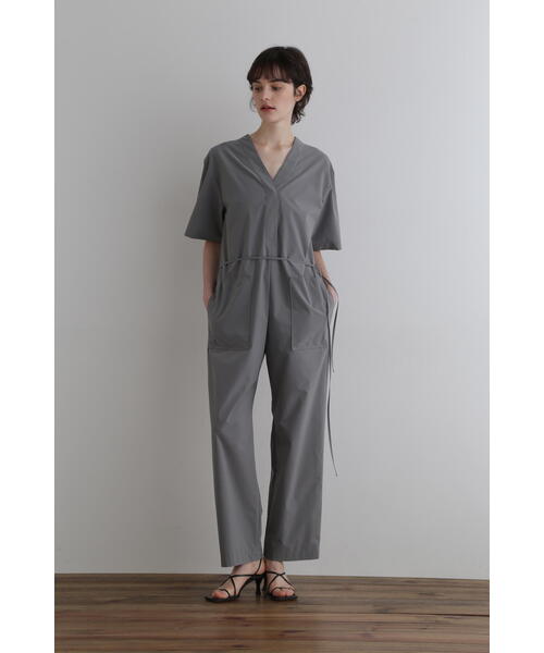 未使用級　LE PHIL ストレッチジャージーオールインワン　サロペット LE PHIL（ル フィル） オールインワン リサイクルSOLOTEX