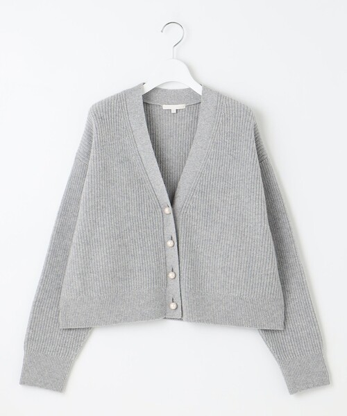 グッチ ｸﾞﾚｰ ｽﾊﾟﾝｺｰﾙ ﾆｯﾄｶｰﾃﾞｨｶﾞﾝ S Gucci GGジャカード カーディガン | グレー | FARFETCH JP