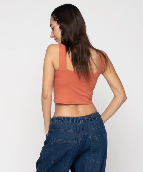 ロキシー キャミソール レディース トップス 新作 おしゃれ 可愛い おすすめ 夏 人気ブランド プレゼント 花柄 ボタニカル ROXY BECOME THE ONE GRJWT03142 ROXY キャミソール IT'S SO LINDA /ロキシーブラカップ付き