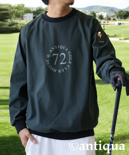 antiqua（アンティカ） トレーナー スウェット 「STCH」ナンバーロゴ