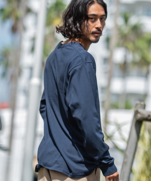 MARC LE BIHAN ダークグレー 長袖ロングシャツ MARC LE BIHAN ダークグレー 長袖ロングシャツ