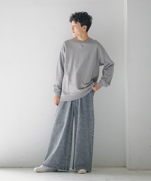 GLOBAL WORK（グローバルワーク） ワイドパンツ パンツ 大人見えルーズ