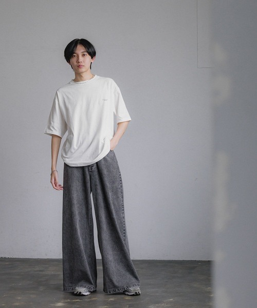 GLOBAL WORK（グローバルワーク） パンツ 大人見えルーズデニム/AND