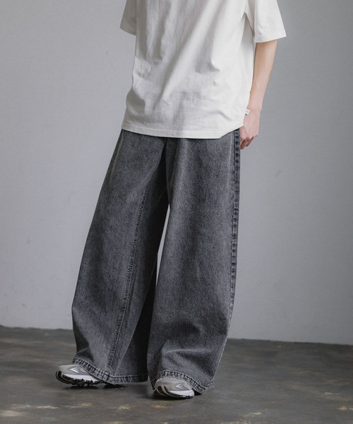 GLOBAL WORK（グローバルワーク） パンツ 大人見えルーズデニム/AND