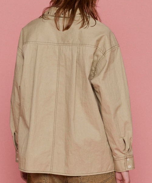 MAISON SPECIAL（メゾンスペシャル） ブラウス シャツ Lace Up