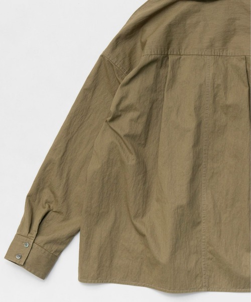 MAISON SPECIAL ブラウス シャツ Lace Up Oversize Pullover