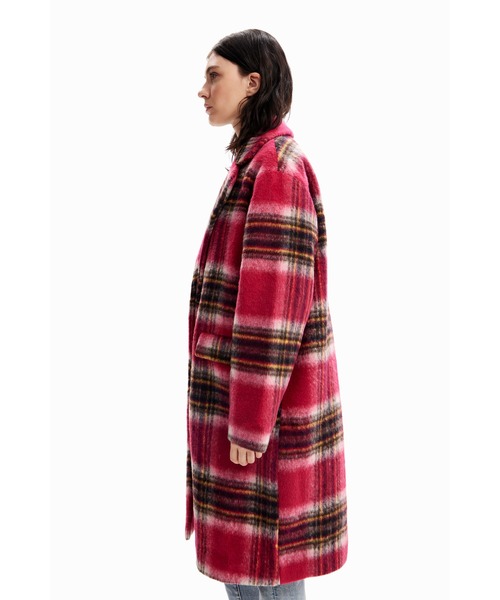 Desigual」 チェスターコート S レッド レディース レディースファッション