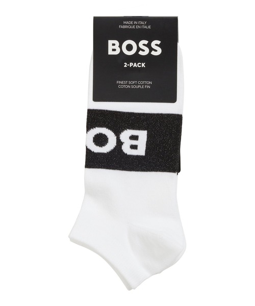 BOSS（HUGO BOSS） 靴下 ソックス2足セット アンクルレングス